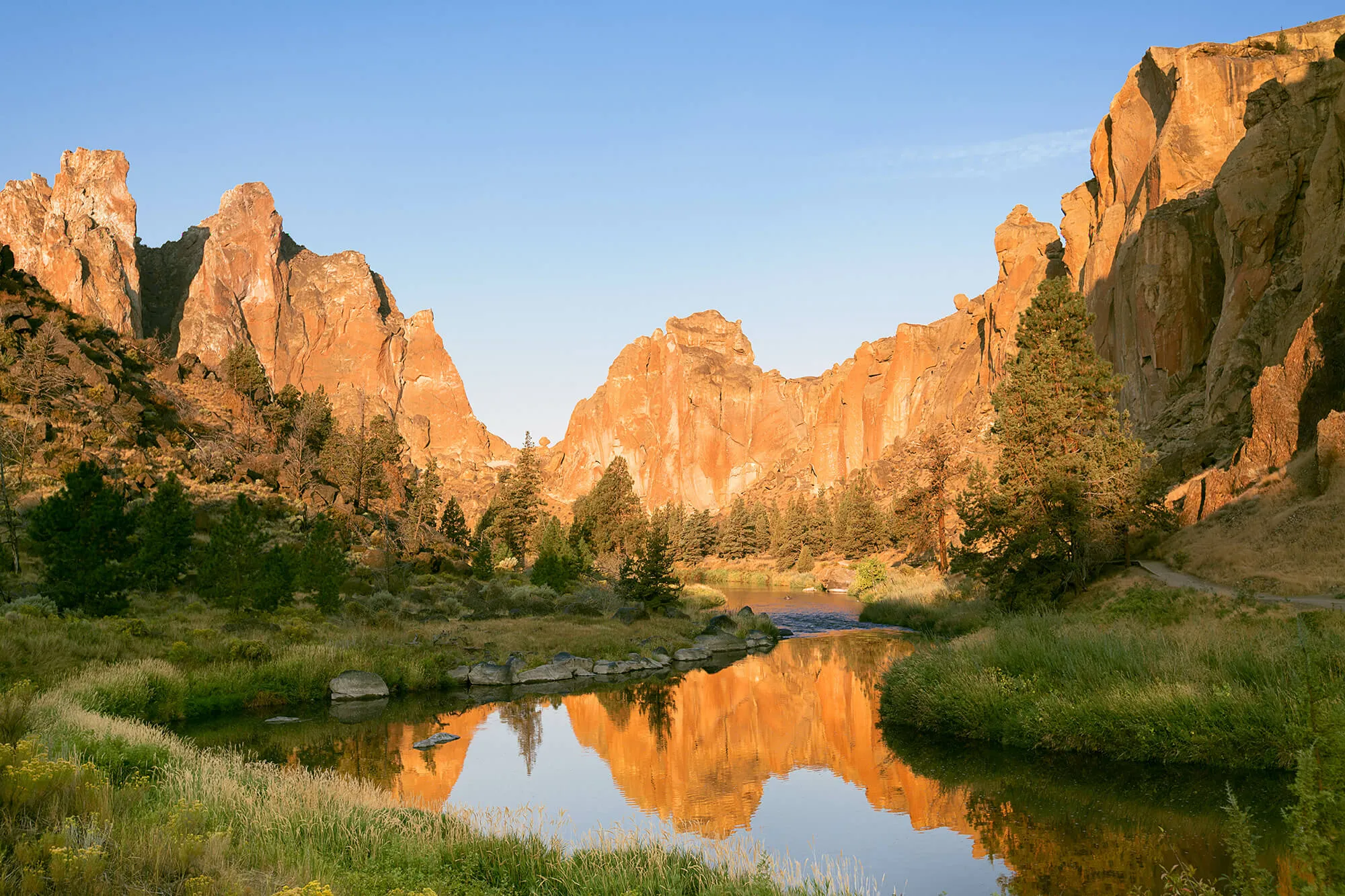 Sunrise mountains Oregon